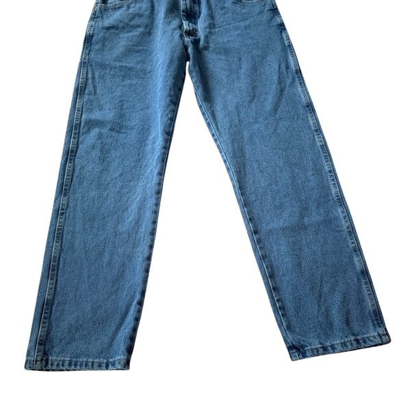 Wrangler Regular Fit Blue Ridge Denim Blue Jeans Men's 38x30 NWT - Picture 2 of 5